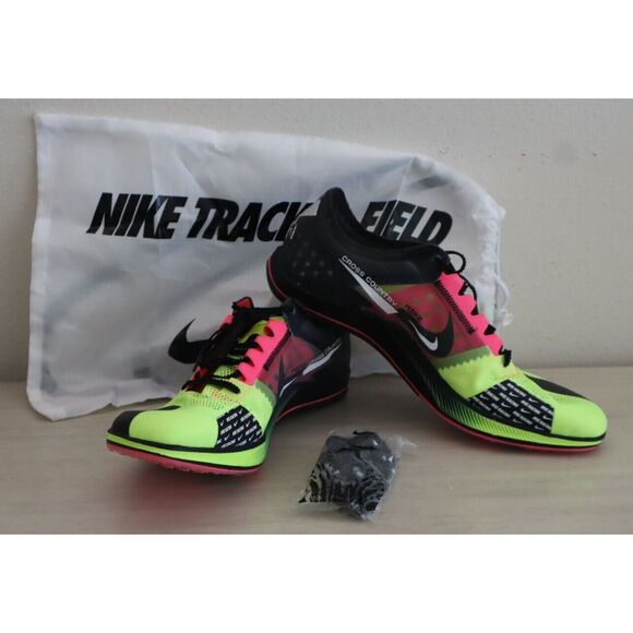 Nike DX7992-700 Men's Sz 11.5 Black ZoomX Dragonfly XC Cross-Country Spikes - Picture 1 of 12